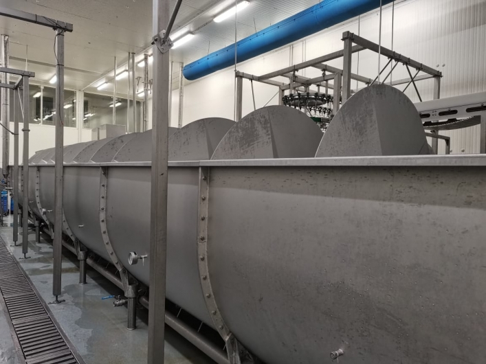 Meyn Screw Chiller (15 metre length)